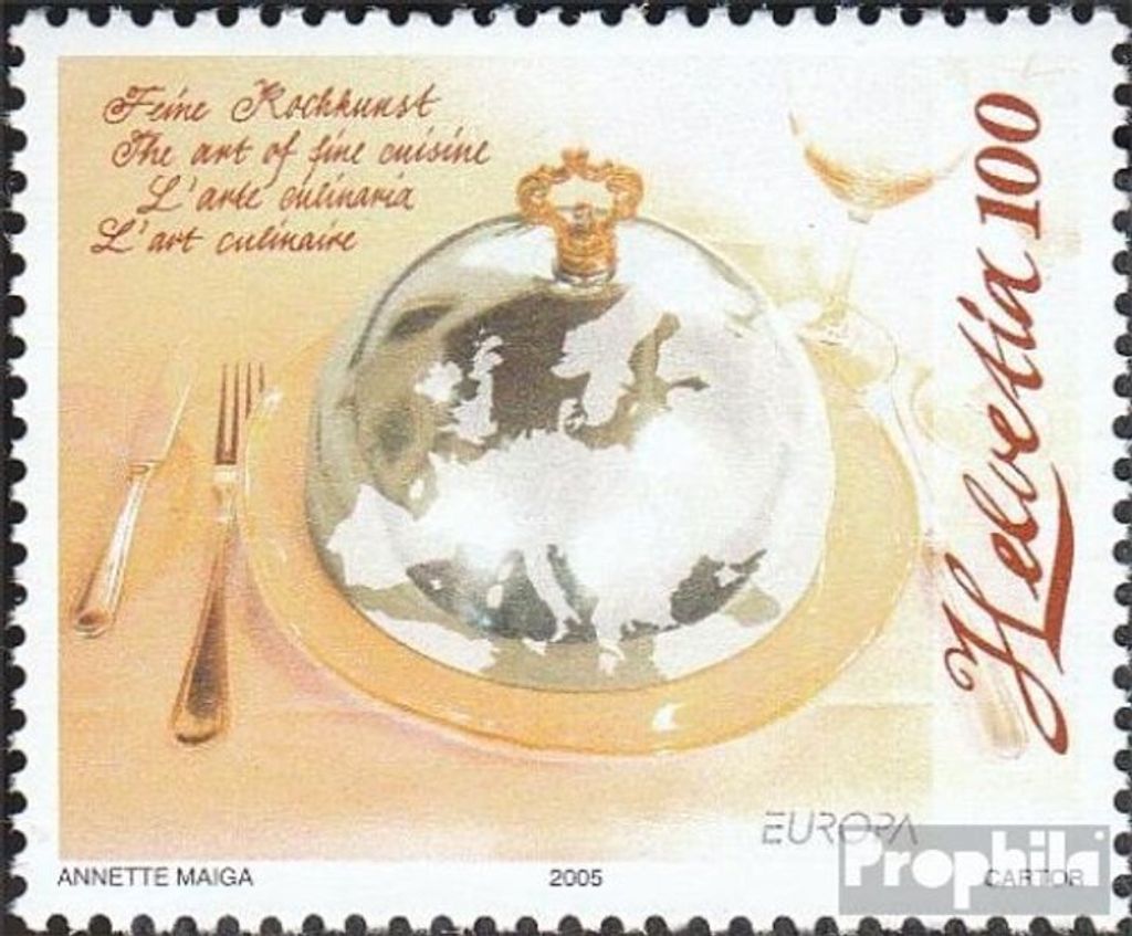 Briefmarken Schweiz 2005 Mi 1927 (kompl.Ausg.) gestempelt Produktbild 
