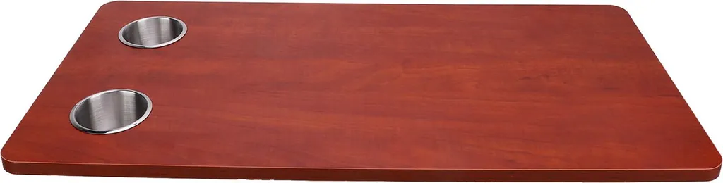 Plateau de Table de Voyage 80cm pour Camping-car et Yacht avec Porte-Gobelet