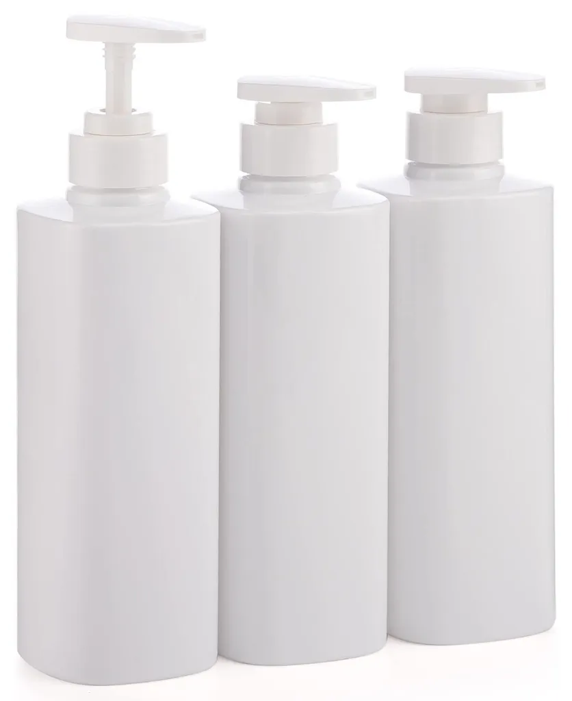 Dites adieu au désordre avec ce lot de 3 distributeurs de savon 500 ml