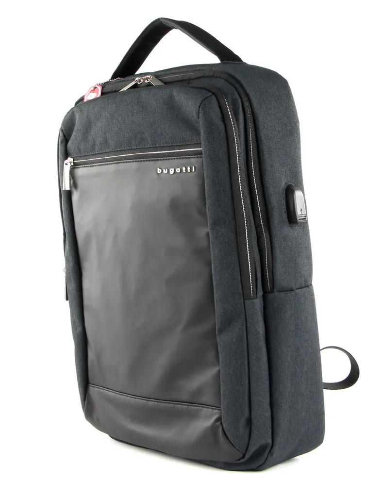 Bugatti Sera Backpack - Sac à dos PC matelassé avec finitions premium