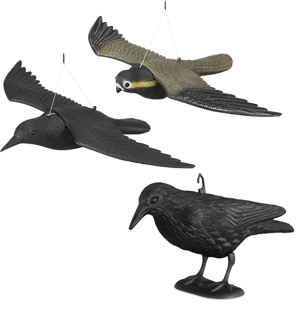Kit Anti-Pigeons 3 Pièces Résistant aux UV pour Protection Extérieure