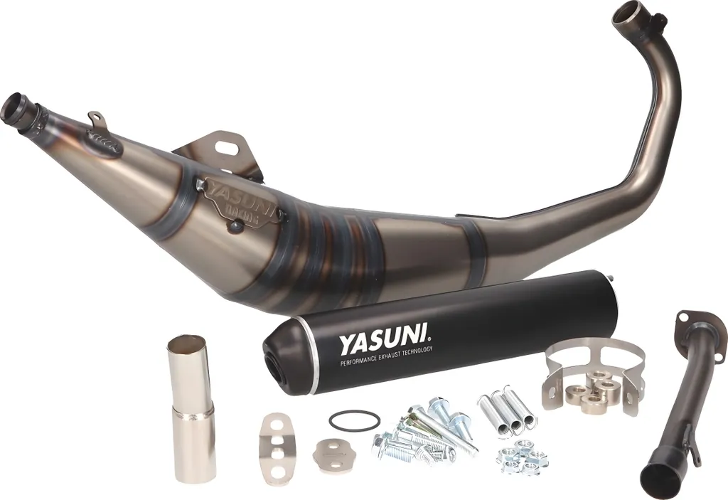 Pot d'échappement Yasuni R1 MAX pour Yamaha TZR et MBK X-Power 50cc