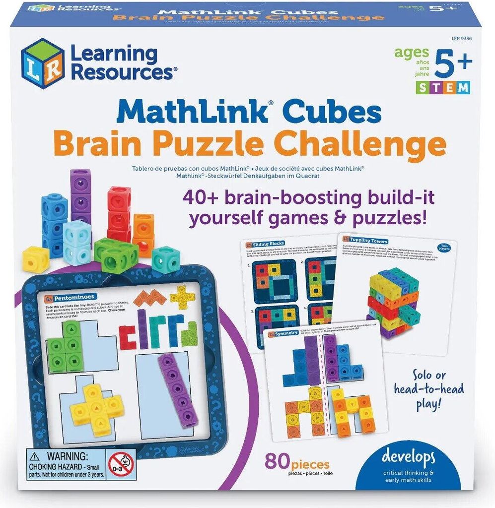 Learning Resources LER9336, 80 szt., Budynki, 5 lat(a) Zdjęcie produktu 