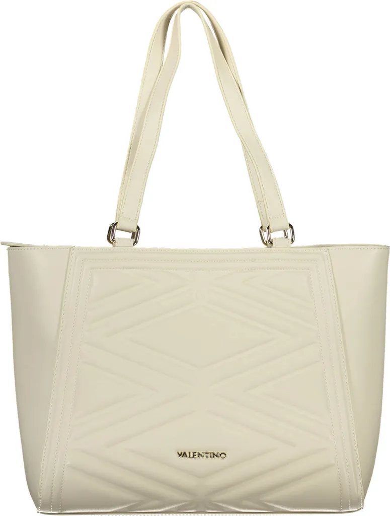 Sac à main beige ajustable en bandoulière - Finition Cuir Synthétique