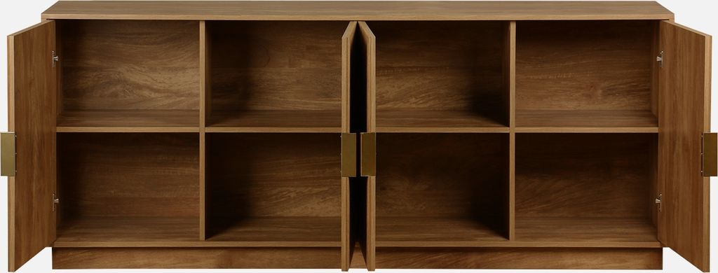 sweeek - Exotisches Sideboard mit 4 Türen in Produktbild 