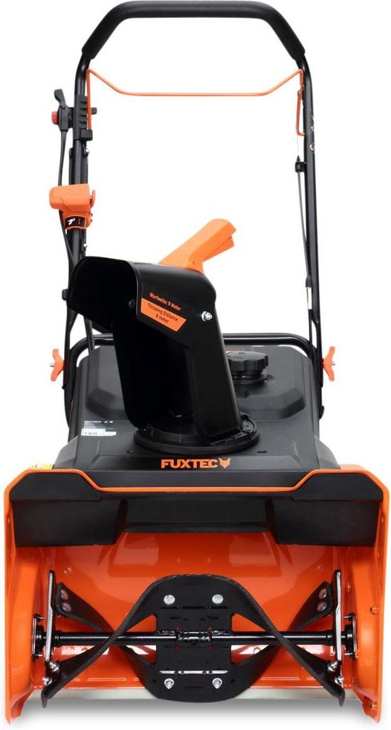 FUXTEC Benzin Schneefräse FX-SF1165 | 4,08 PS Motor mit 164ccm Hubraum | 53 cm Arbeitsbreite | bis 8 m Auswurfweite | leicht & kompakt für Einfah...