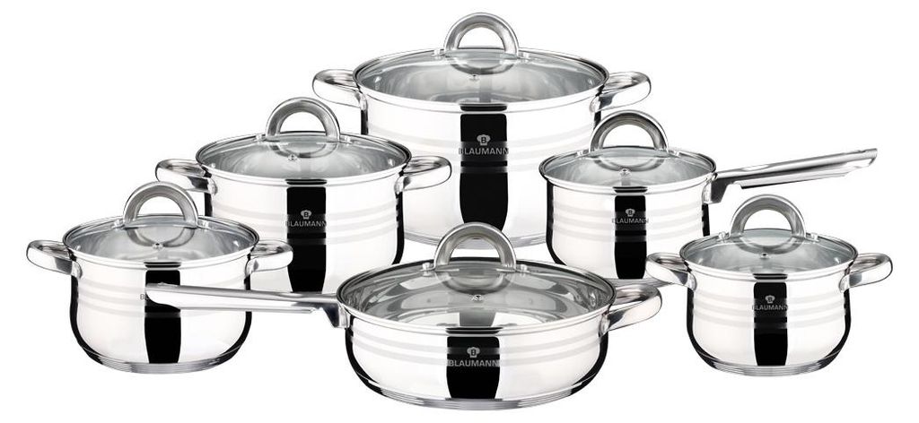 12-delige kookset GOURMET LINE 21101 Productafbeelding 