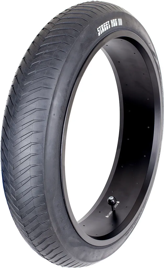 Pneu Vélo Fat Bike 24 pouces Street Hog III Monster - Style Cruiser Noir