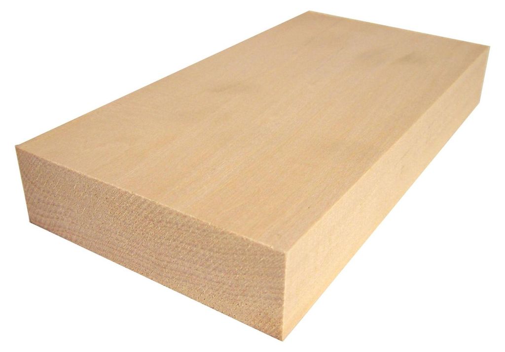 1 Stück Lindenholz, unbehandelt zum Drechseln oder Produktbild 