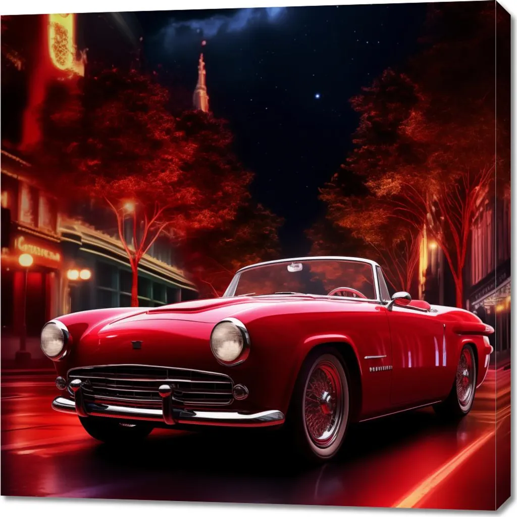 Quadro Moderno Motori Urlo 90x90 - Arte per Living Contemporanei