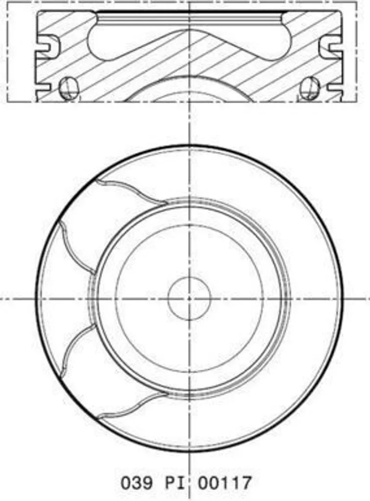 Piston MAHLE haute résistance pour moteur FORD S-Max Mk1 MPV 2.0