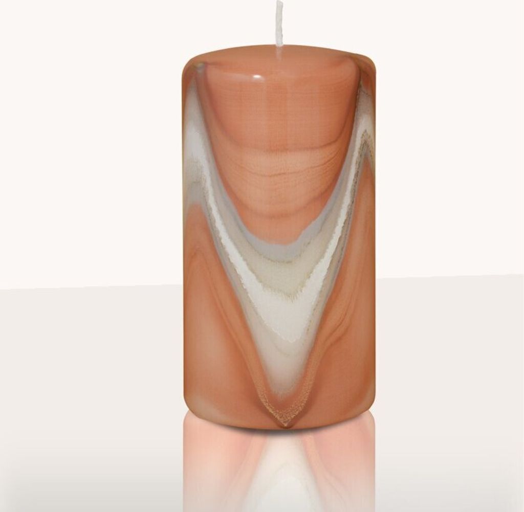 Designkerze Vesuv Stumpenkerze Arizona 140 x Ø 70 mm