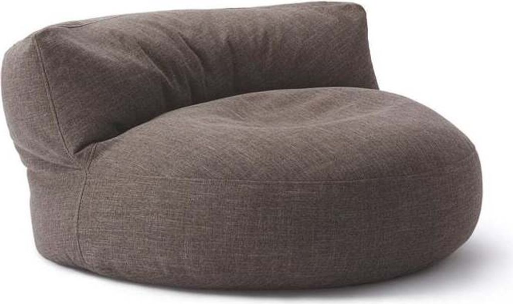 A single beanbag chair is shown against a white background.