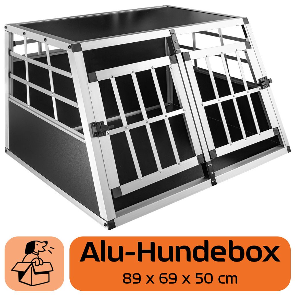 Hundetransportbox Hundebox Auto Alu Hunde Transportbox Produktbild 2