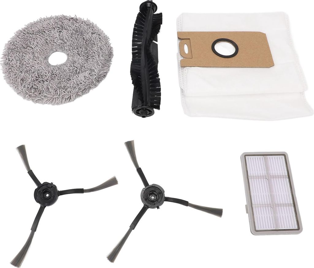 Roboter -Staubsauger -Zubeh?r -Set Hauptpinselfilter -Seitenwischung Staubbeutel fr Ultenic H1 Mie DeWe Point Orbit S1 Plus