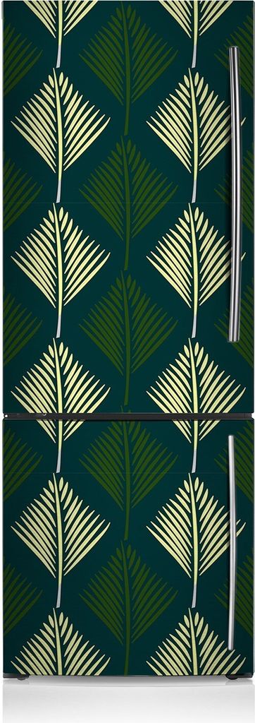 Kühlschrankmagnete Kühlschrank Magnetfolie Magnete Küche 60x180 cm - Palme
