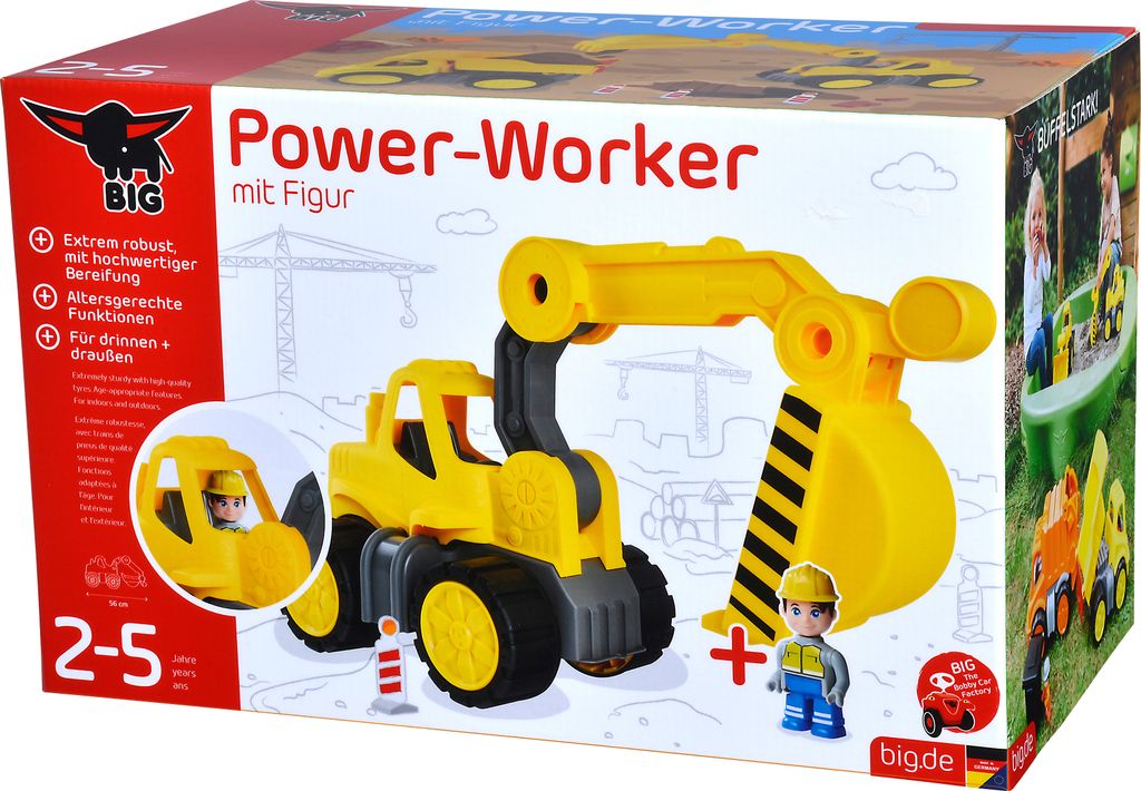 BIG-Power-Worker Bagr + figurka Obrázek produktu