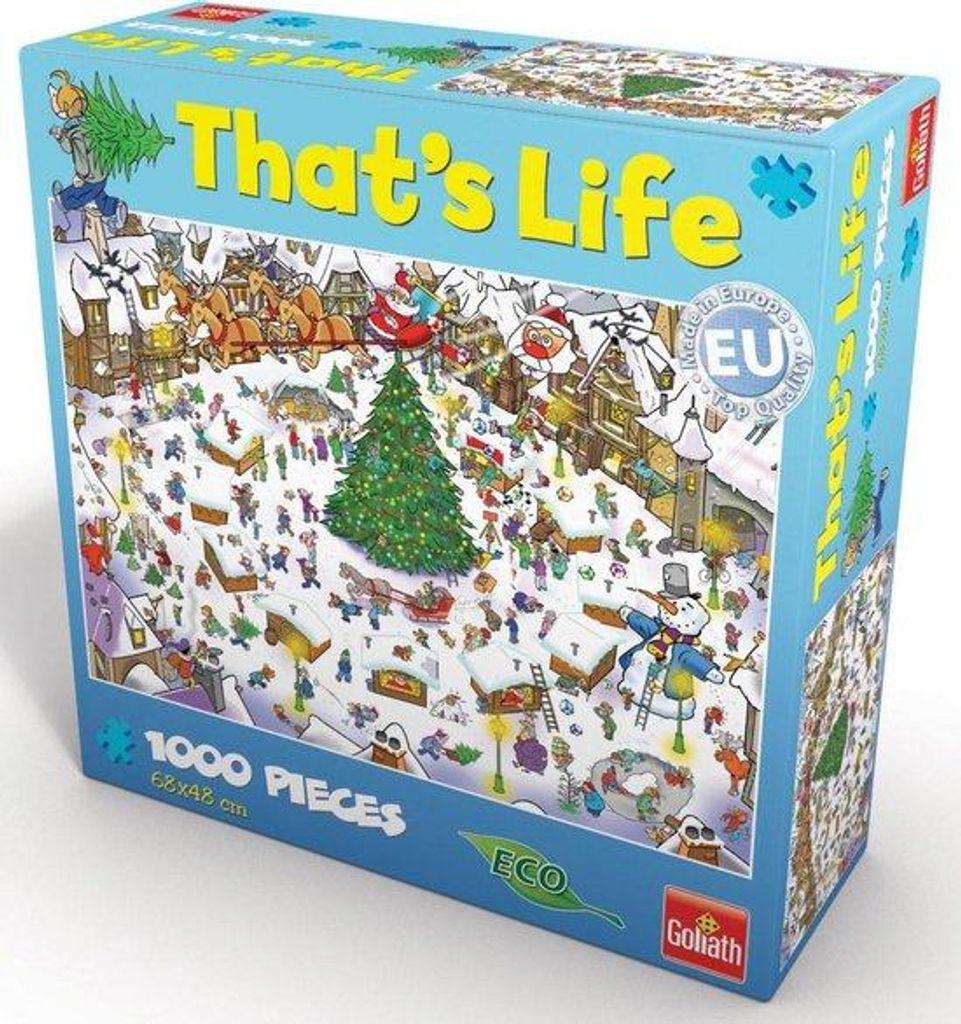 Goliath That’s Life Puzzel Kerst (Christmas), 1000 Produktbild 