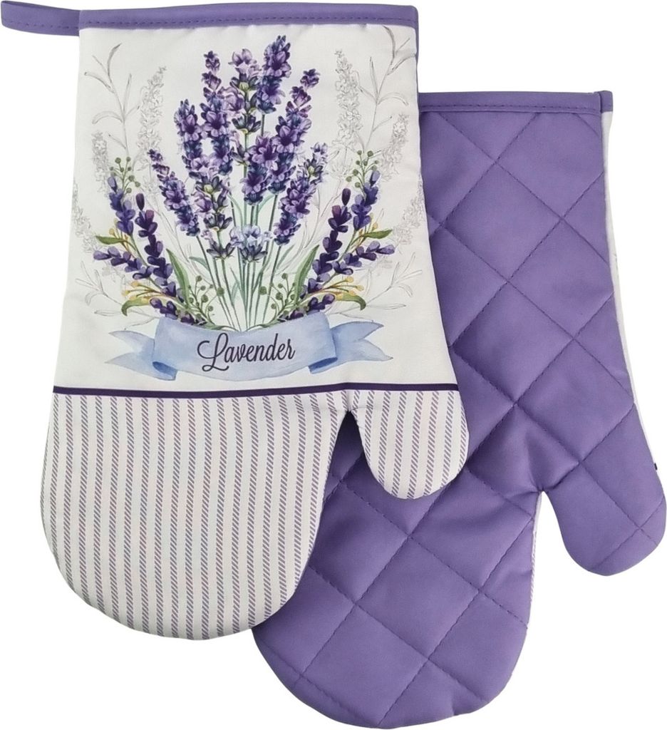Guanti da cucina con magnete Lavender II F21A159 Set da 2 Immagine del prodotto 