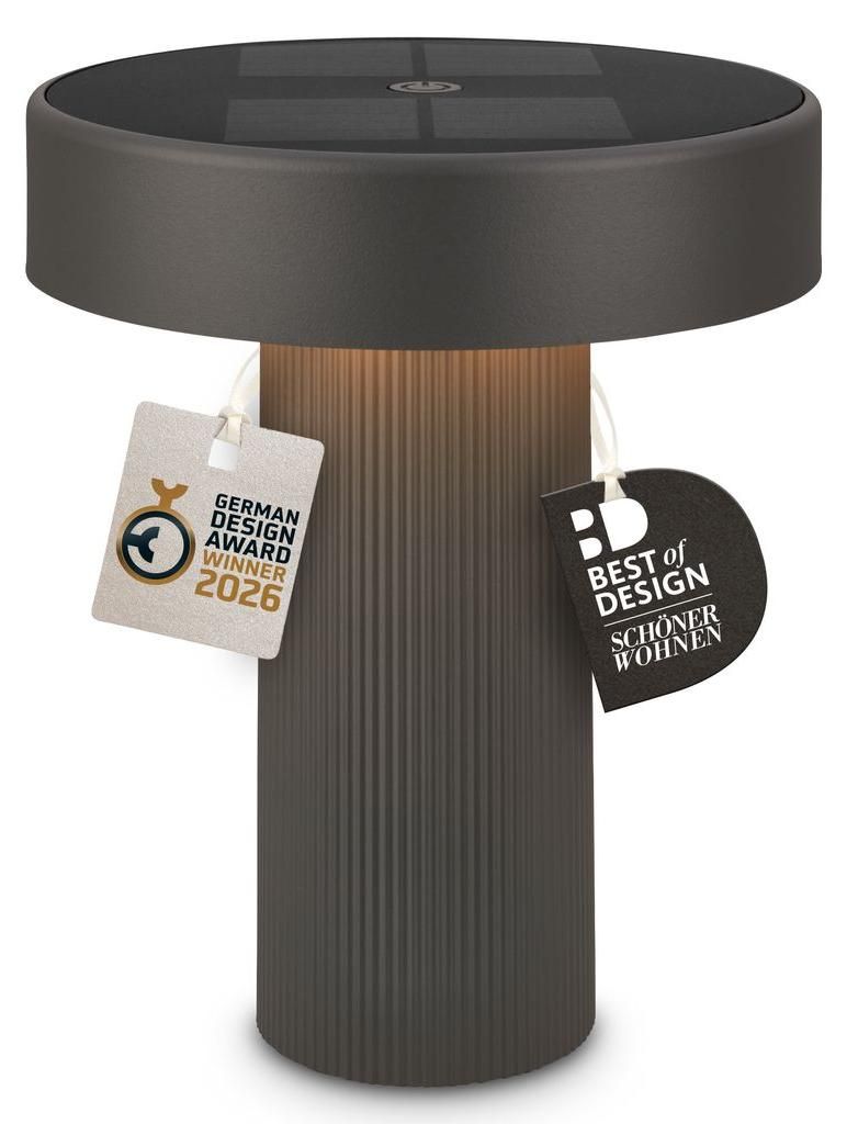 Briloner LED Tischlampe Kabellos Ø16x20cm 1W 150lm 3000K Produktbild 