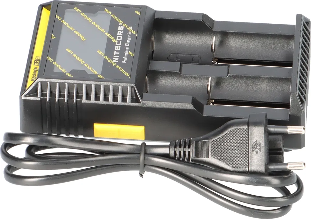Chargeur rapide Nitecore D2EU pour accus de cigarette électronique et lampes - 5