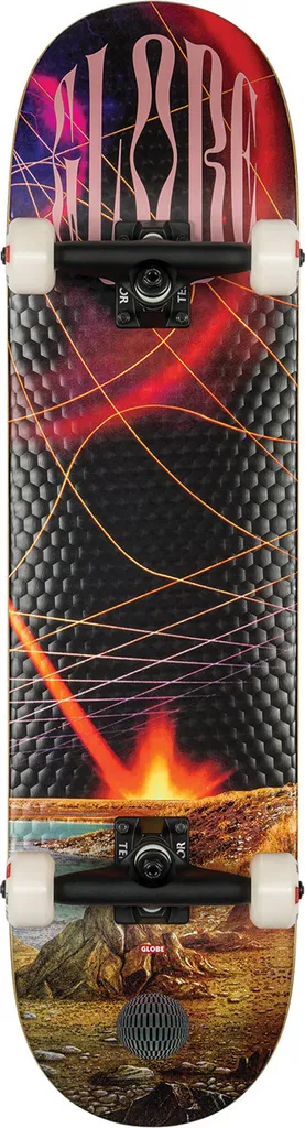 Skateboard de Street Globe G2 Rapid Space 8.25 pour Skatepark et Ville