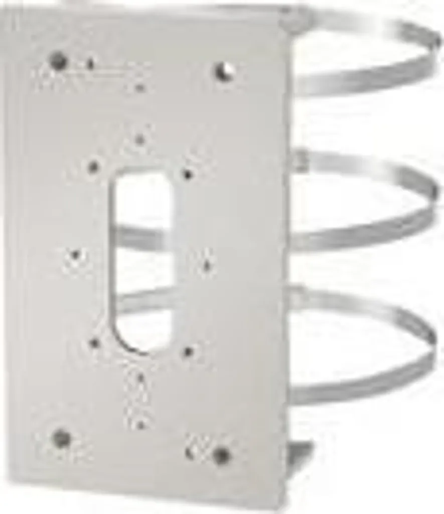 Support Panasonic WV-Q182 de mât anticorrosion charge lourde blanche