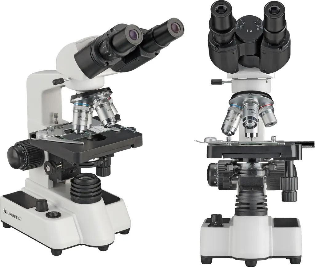 Microscope 1000x avec éclairage LED et mise au point fine - 11