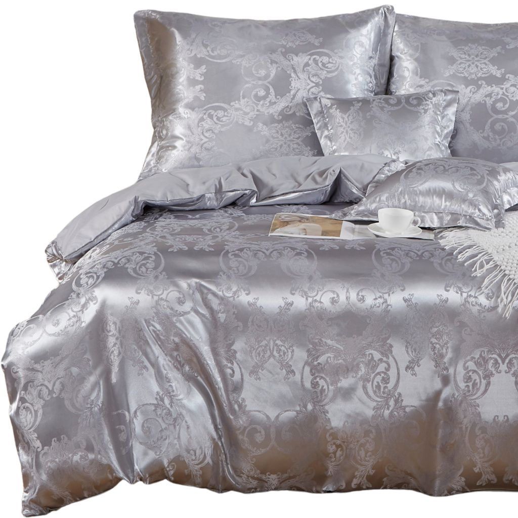 Bettwäsche 220X200, Baumwolle, Satin-Bettwäsche, Kissenbezüge 70X80, Kissenbezüge 40X40