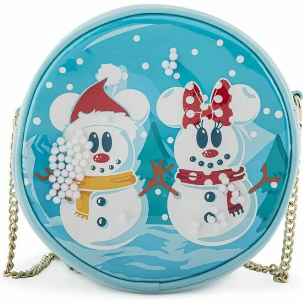 Regalo Disney: Zaino Loungefly Mickey Minnie Snowman Premium
