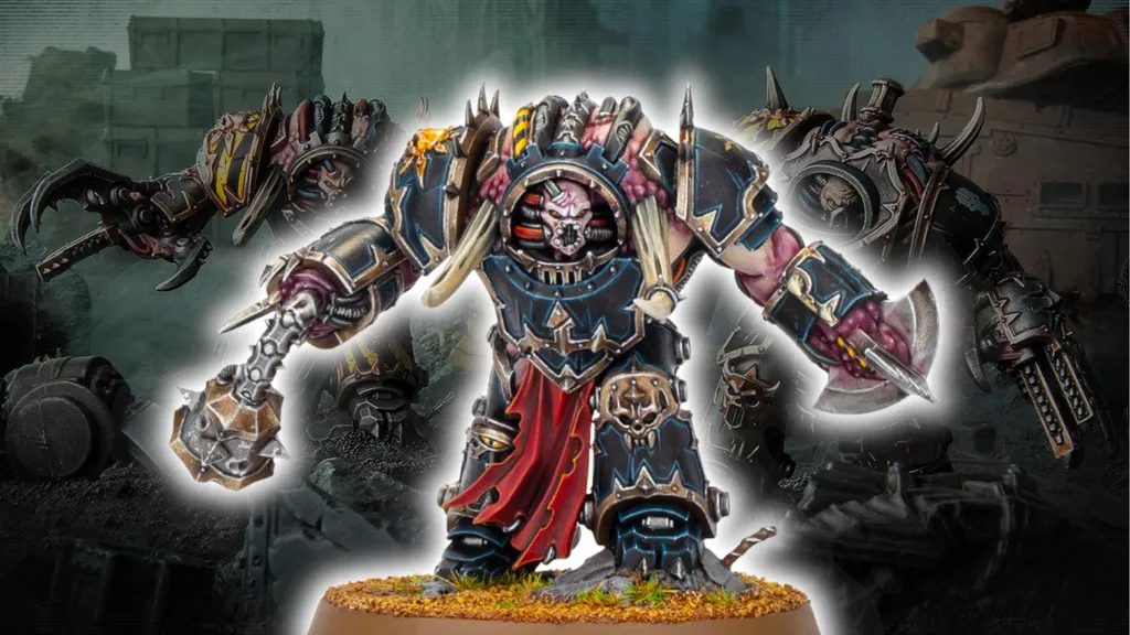 Unités de Choc Mutilators Space Marines du Chaos pour Combat Rapproché
