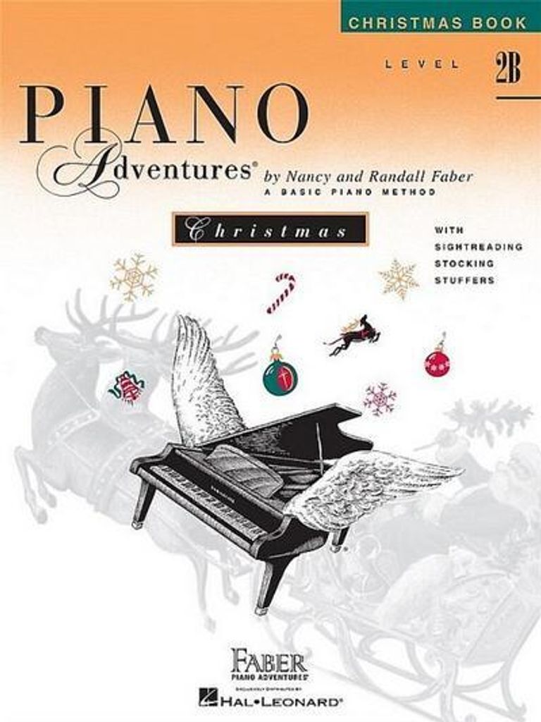 Piano Adventures - Christmas Book - Level 2b