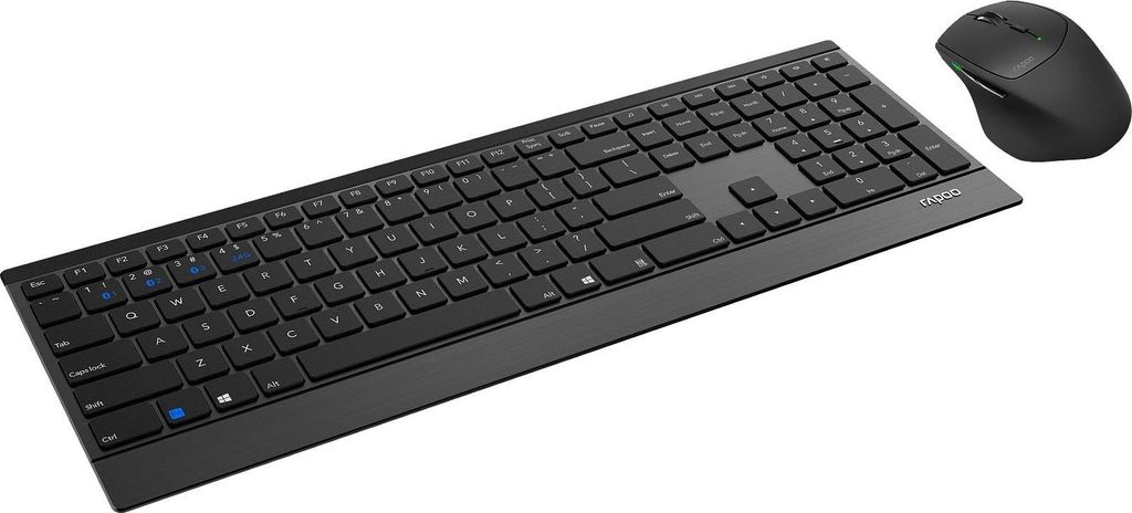 Rapoo 9500M - zestaw klawiatura i mysz - bezprzewodowy - Zdjęcie produktu 