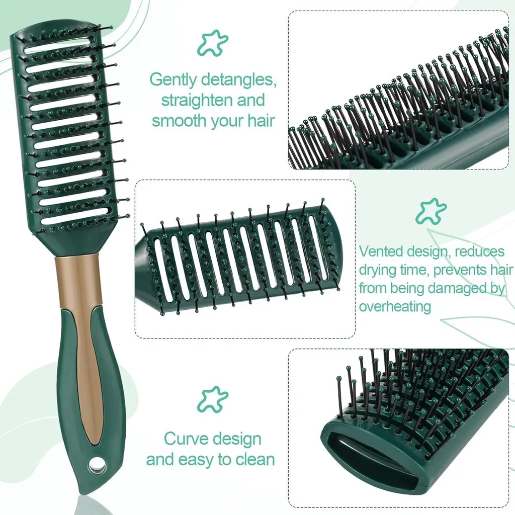 Set de brosses de coiffage pour démêlage facile sur tous types de cheveux - 4