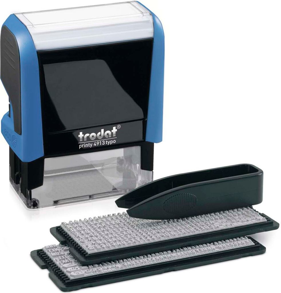 trodat timbro di testo automatico Typo Printy Set 4913, 5 Immagine del prodotto 