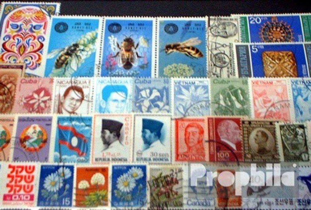 Briefmarken Alle Welt 300 verschiedene Marken Produktbild 