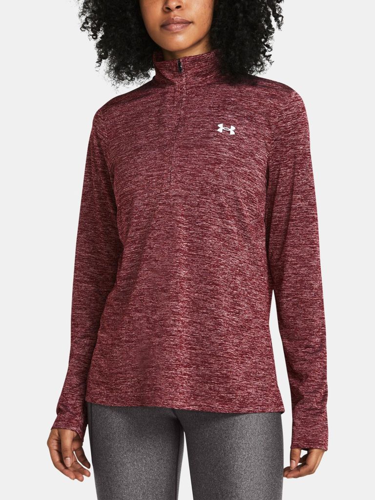 Under Armour Damen T-Shirt Tech 1/2 Zip-Twist 1384225-625__XS