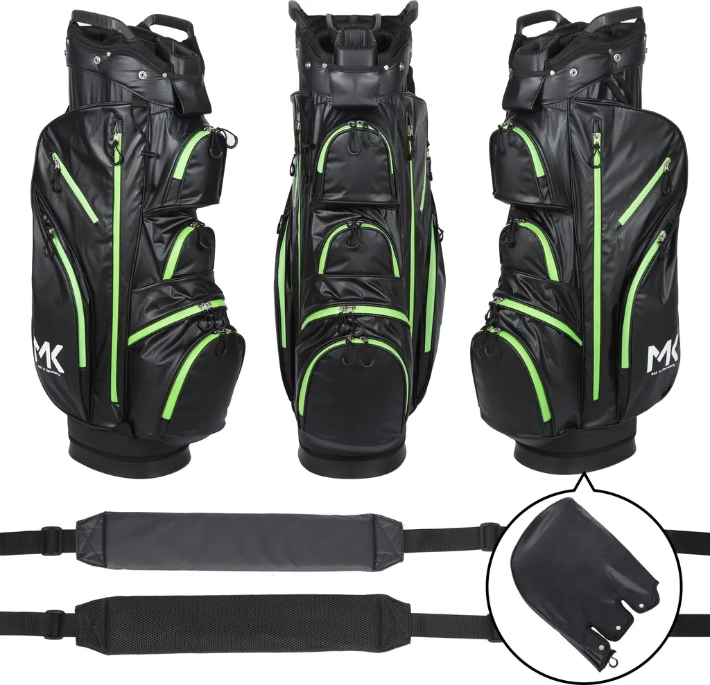 Sac de golf imperméable MK Golf Solid Tour Trolleybag 14 compartiments