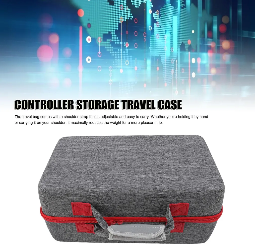 Sac de voyage rigide grande capacité pour console SLIM et accessoires - 4