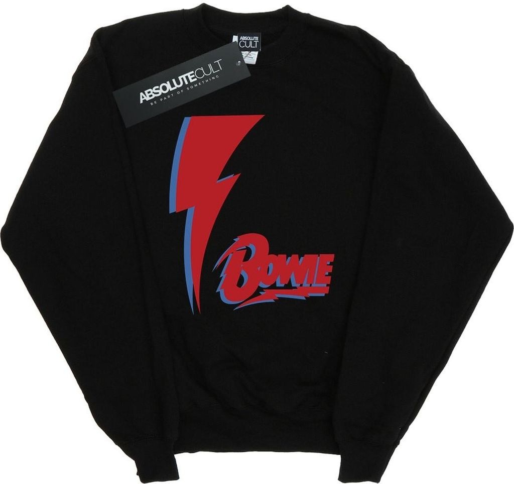 David Bowie - Sweatshirt für Herren BI19105 (L) (Schwarz)