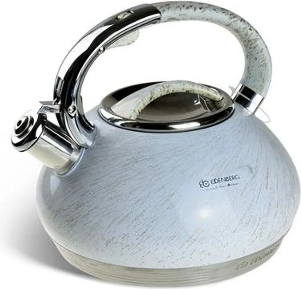 Bollitore in Acciaio Inox 3,5 Litri con Fischio per Induzione e Gas