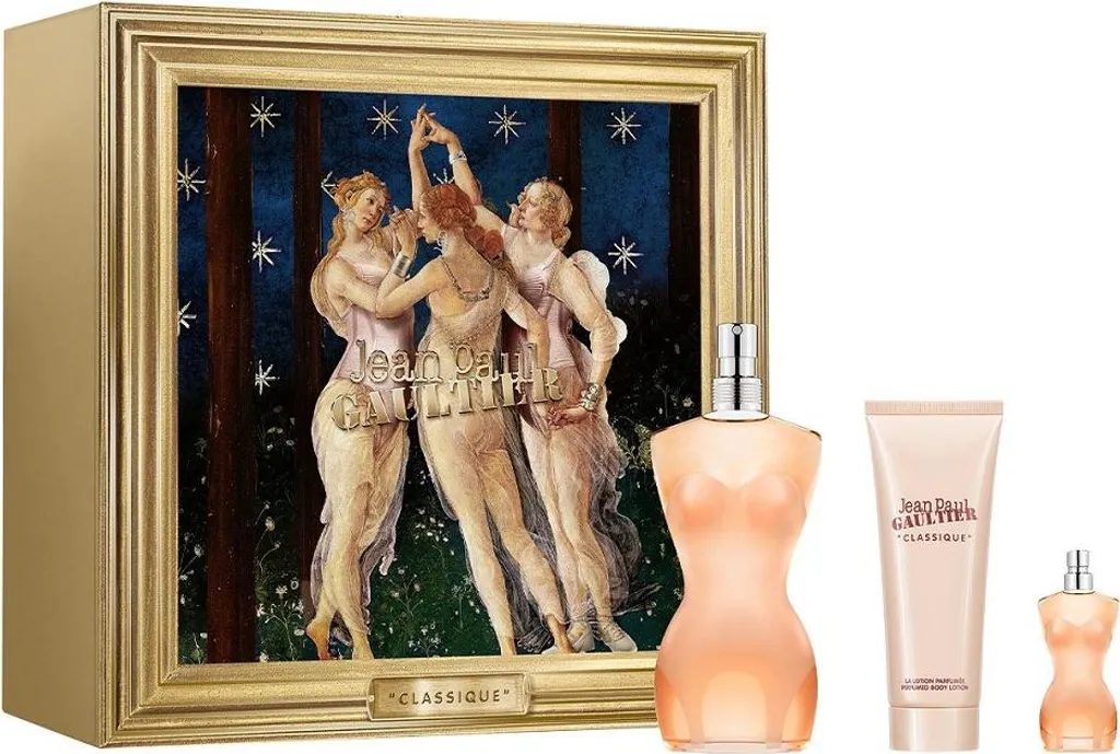 Parfum Classique Jean Paul Gaultier 100ml Set Trio Floral Sensuel