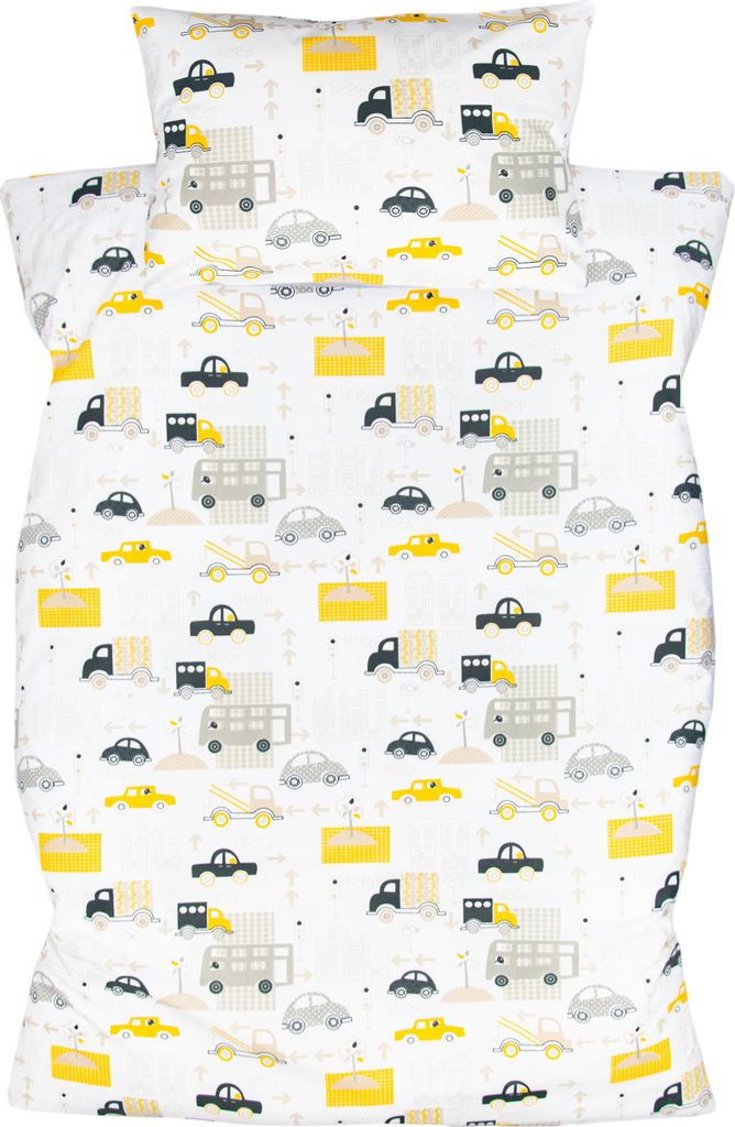 Amilian Kinderbettwäsche 2-teilig – 100×135 & 40×60 cm – Produktbild 