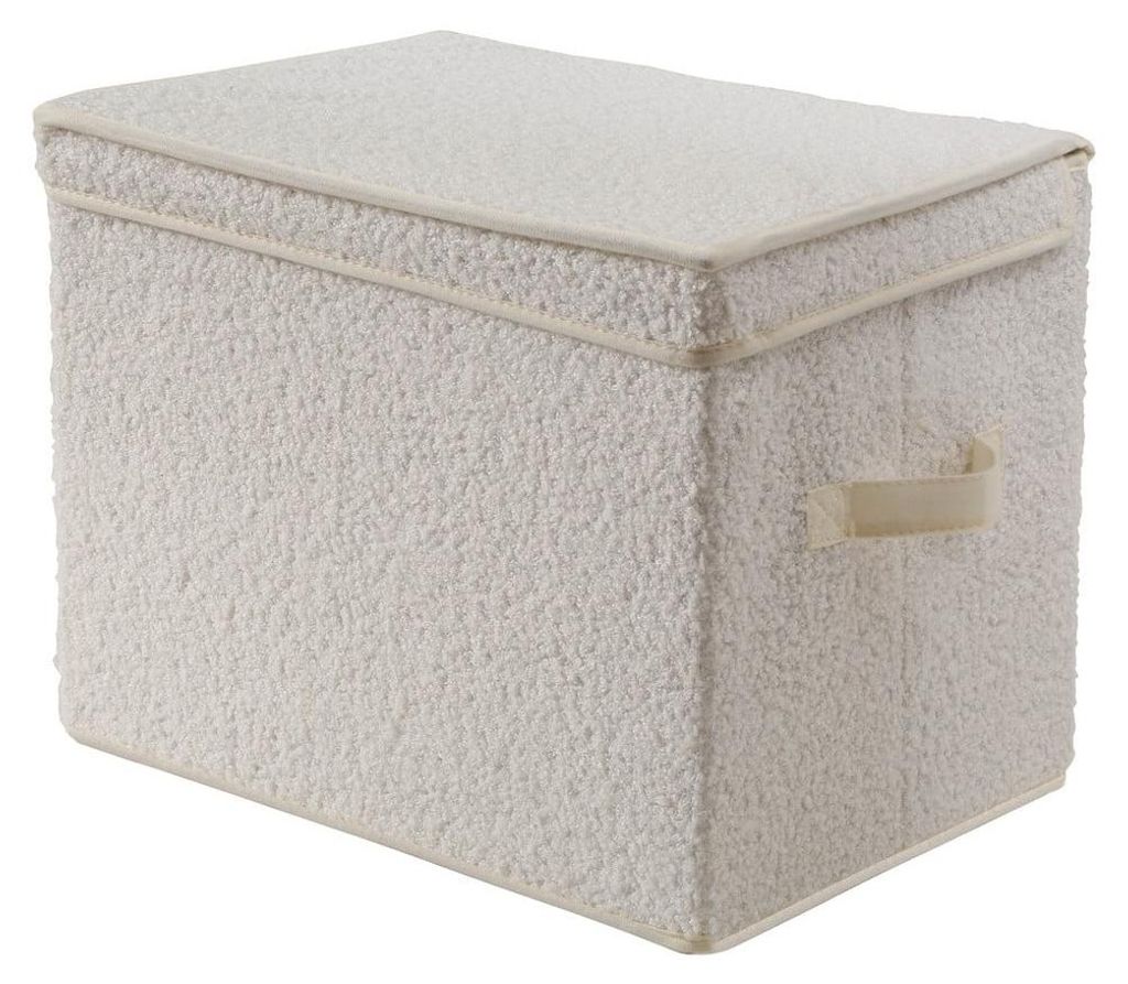 CALICOSY - Boîte rangement haute avec couvercle tissu Image du produit 