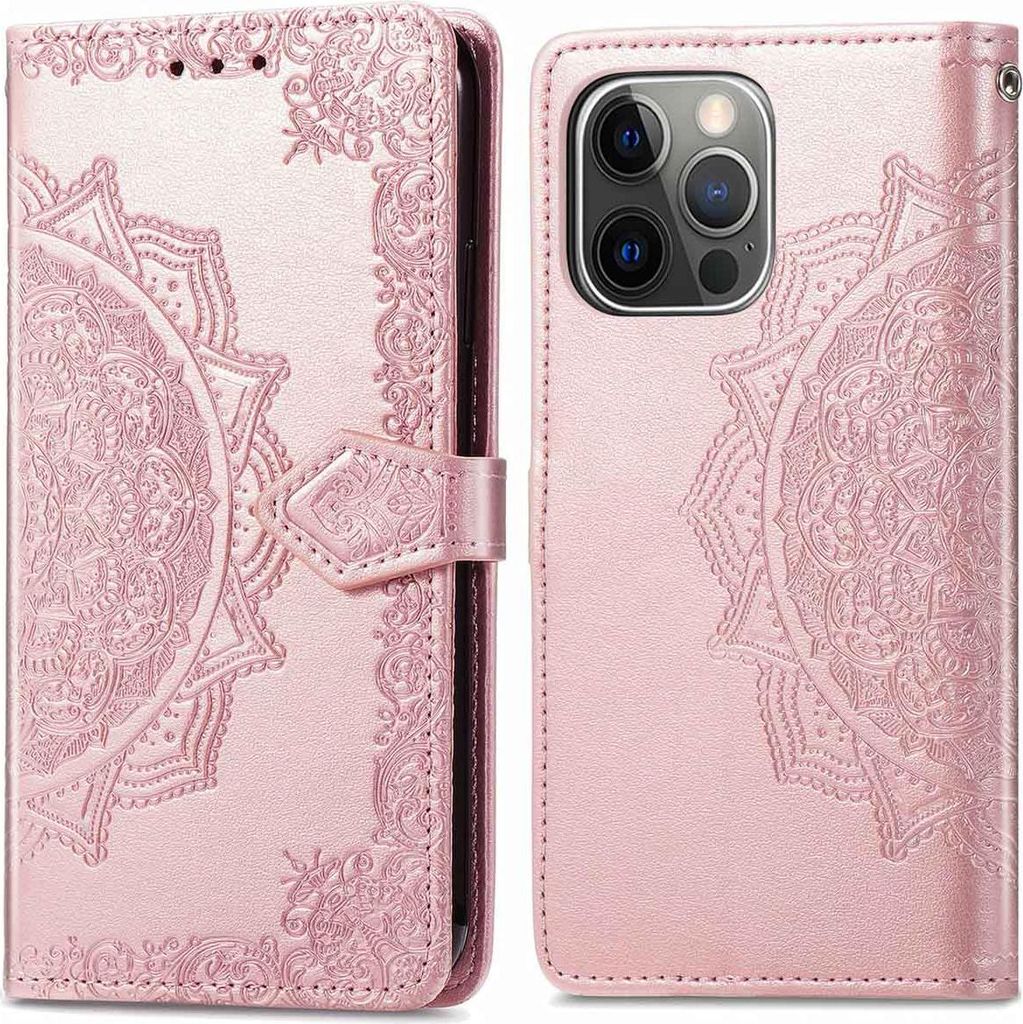 imoshion Mandala Bookcase dla Apple iPhone 13 Pro - Rosé Zdjęcie produktu 