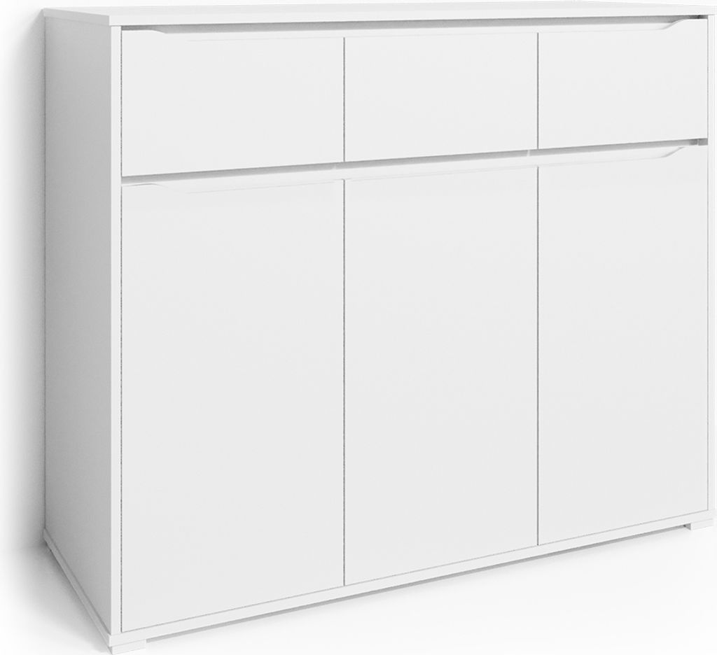 Komoda Vicco Ruben Biały 48 x 101.6 cm z szufladami, Model Zdjęcie produktu 