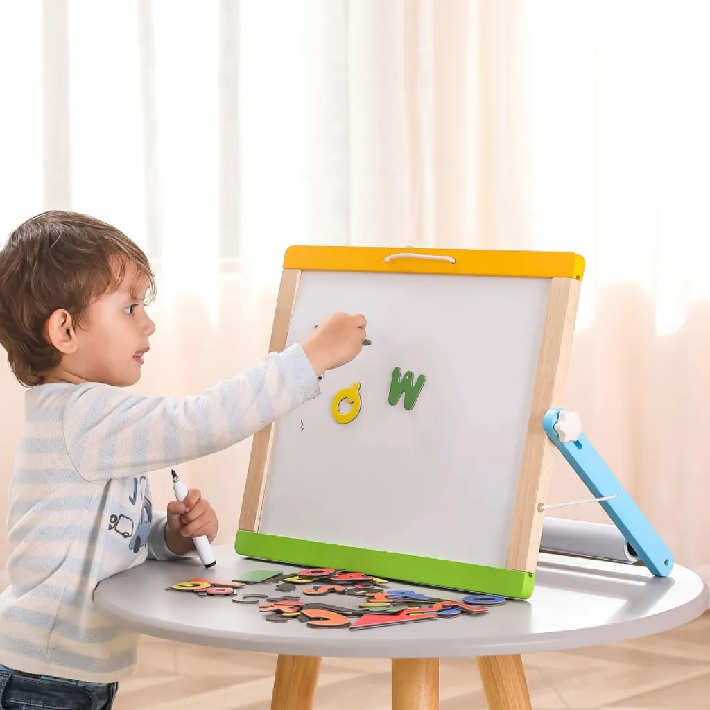 Petit Tableau Réversible Viga 44545 avec Set d'Accessoires Complet - 7