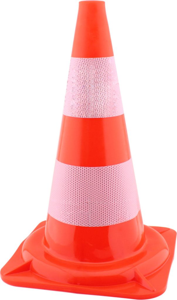 Verkehrspylon Pylon Hütchen Verkehrsleitkegel Warnkegel Markierungskegel Absperrkegel Warnbake Leitpfosten Lübecker Hut Parcours 1 Stück