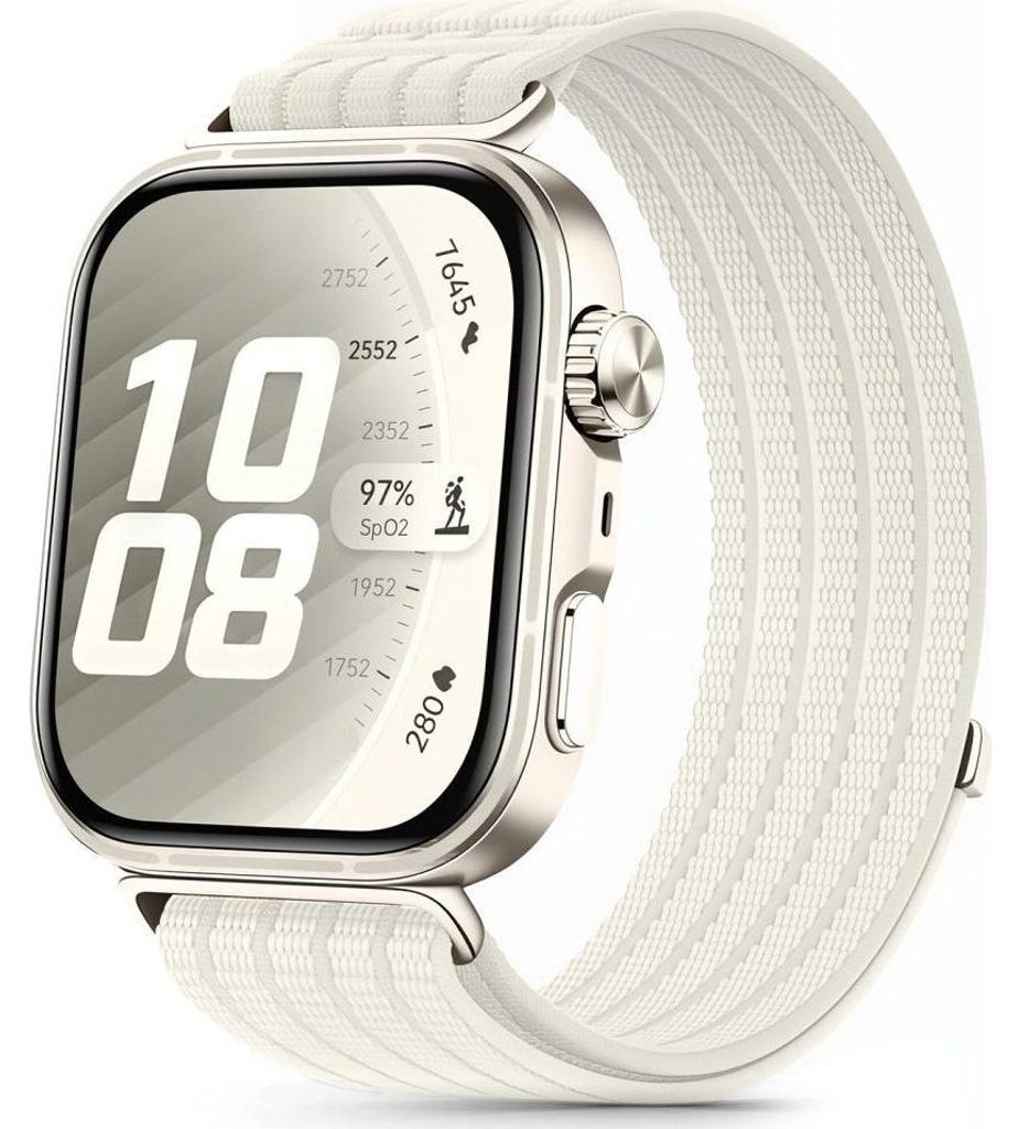Nylon Armband für Huawei Watch Fit 5 / 5 Pro / 4 / 4 Pro / 3, Tech-Protect, Creme