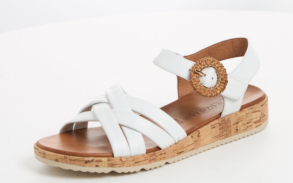 Komfort Schnürer für Damen in weiß